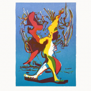 grafisches Blatt im Juli