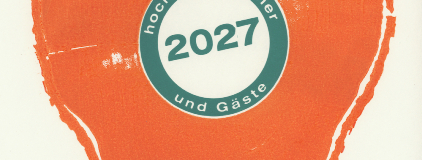 Deckblatt Grafikkalender 2027